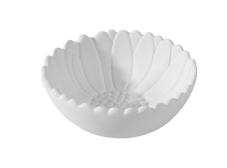 219 Sunflower Sauce Dish 3 ⅜" Dia x ⅞" H
