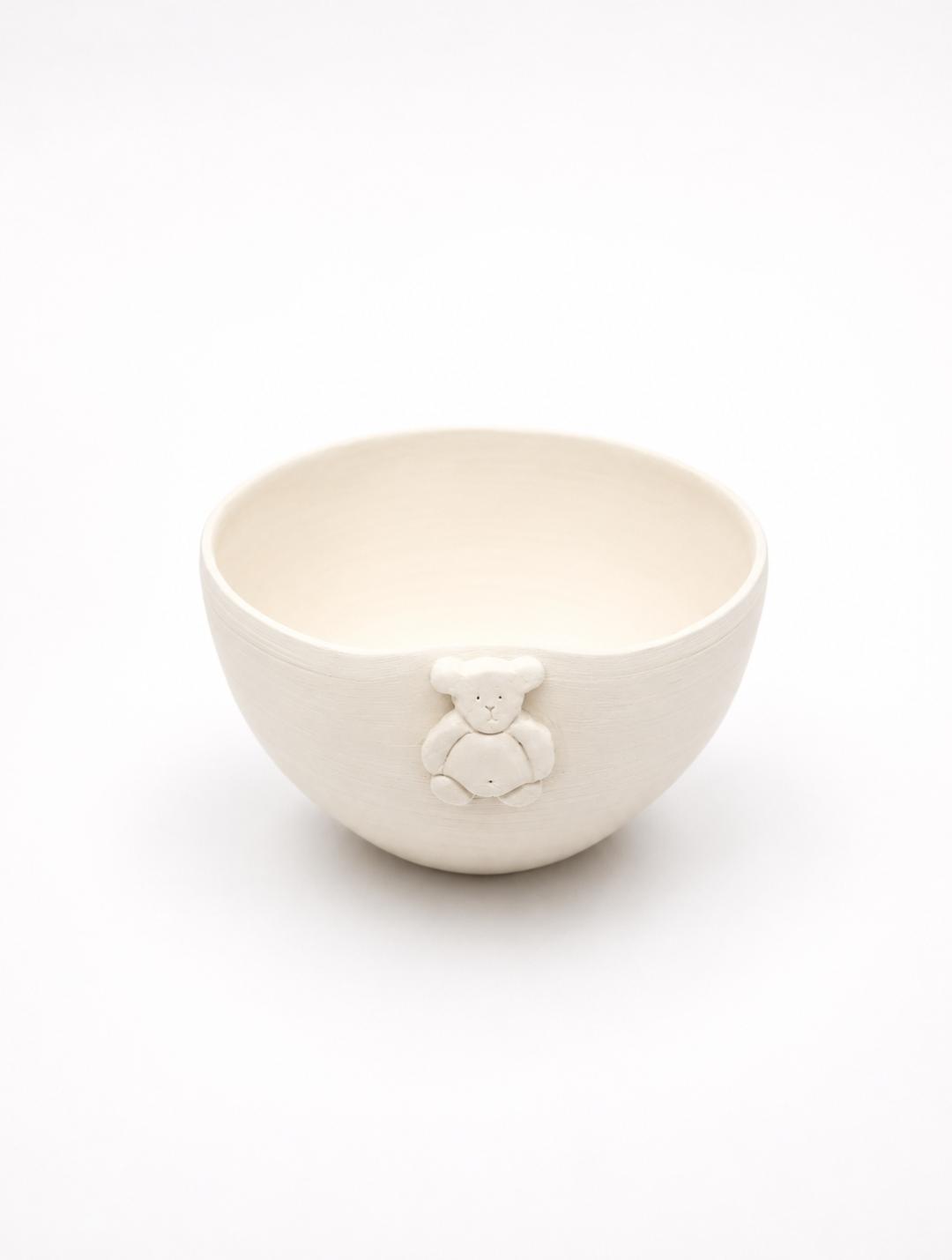 Teddy bear bowl