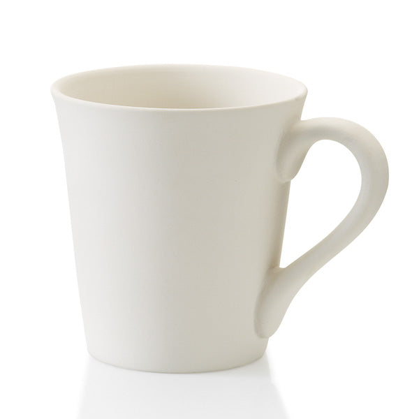Cone/Flare Mug (#4004) 4.25D x 4.5H