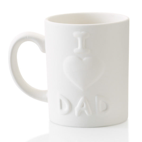 I Love You Dad Mug (#4106) 4H x 3.25D