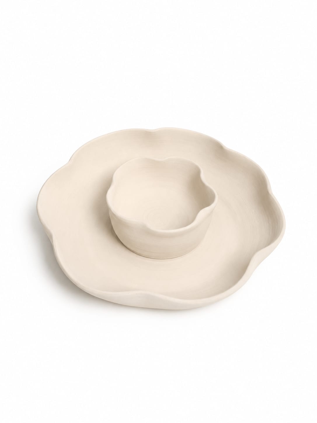 Flower ring bowl