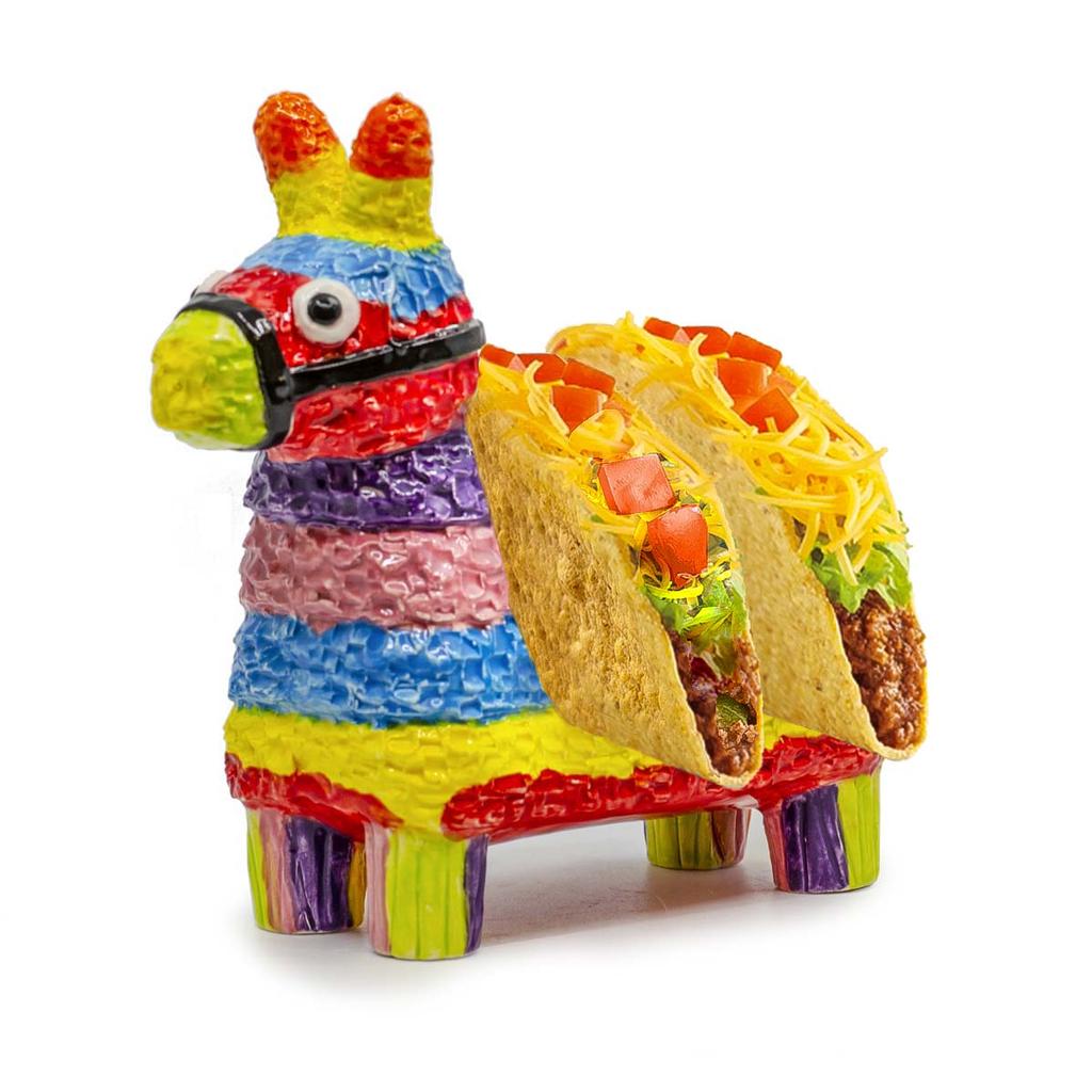 1086 Piñata Taco Holder 6.5H x 7.25L