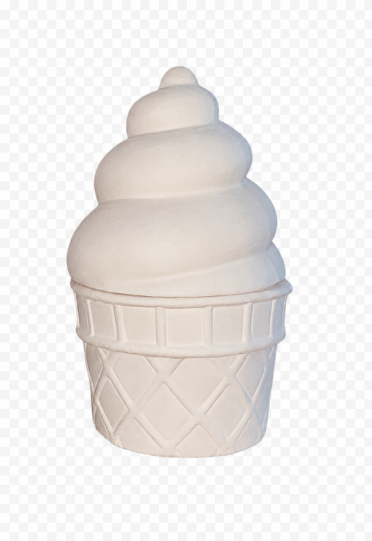 Soft Serve Ice Cream Cone Box