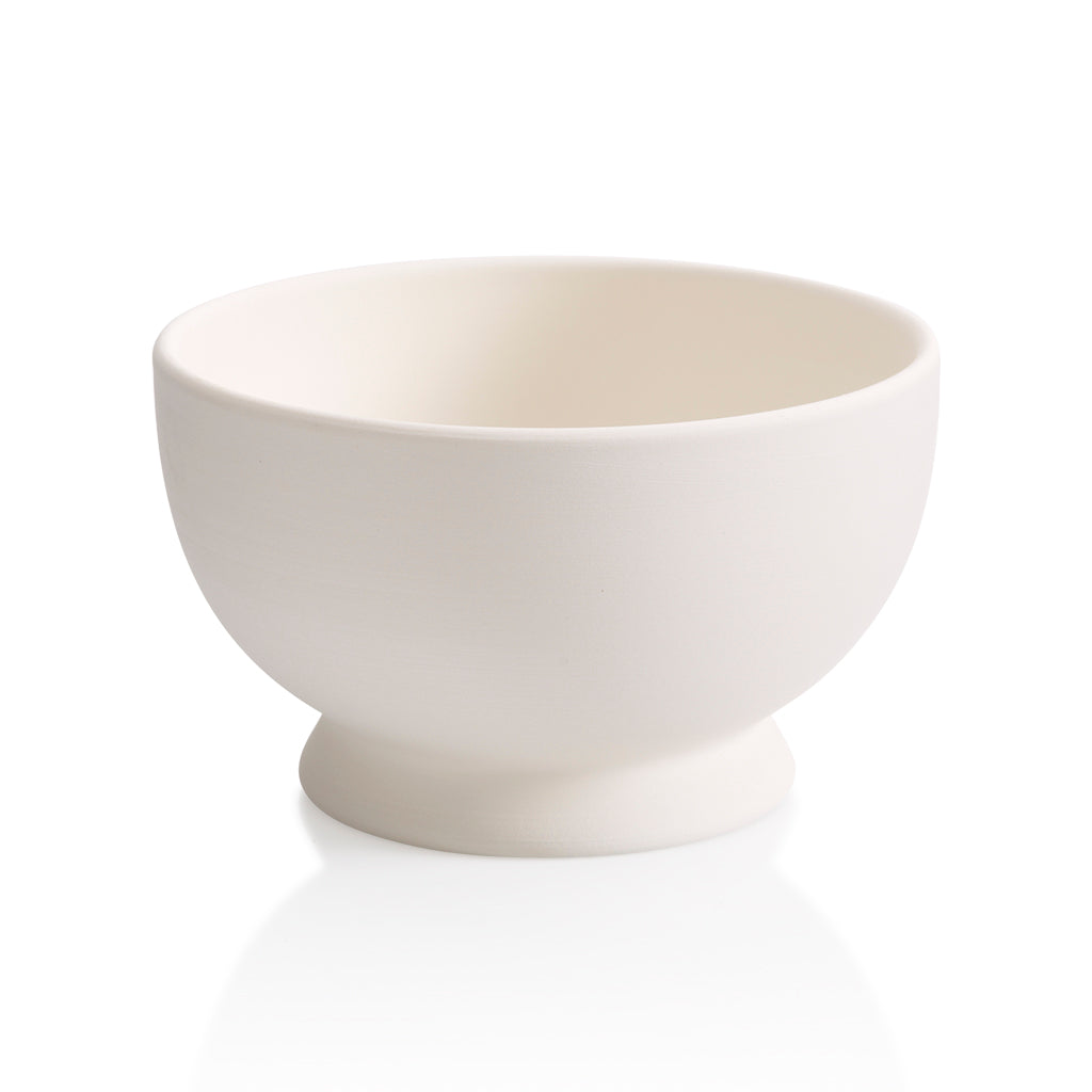 Footed Cereal Bowl (#2004)	5.75D x 3.5H