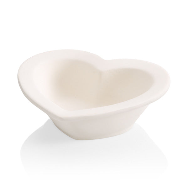 Rim Heart Bowl (#2048)	6.5W x 2H