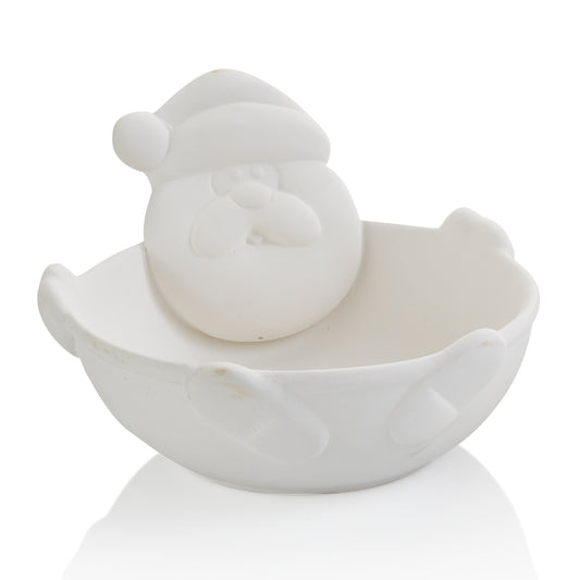 Santa Bowl (#2082)	6.5D x 4.25H