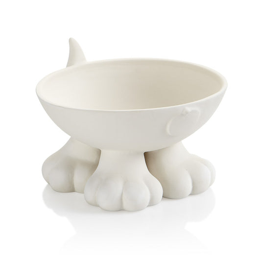 Dog Paw Bowl (#2099)	8D x 5.25H