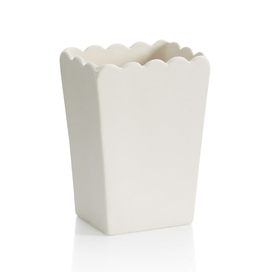 Popcorn Bowl - Small (#2105)	6.5H x 4.5W x 3D