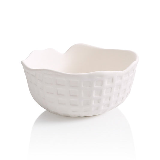 Waffle Cone Bowl (#2107)	2.75H x 5.75D