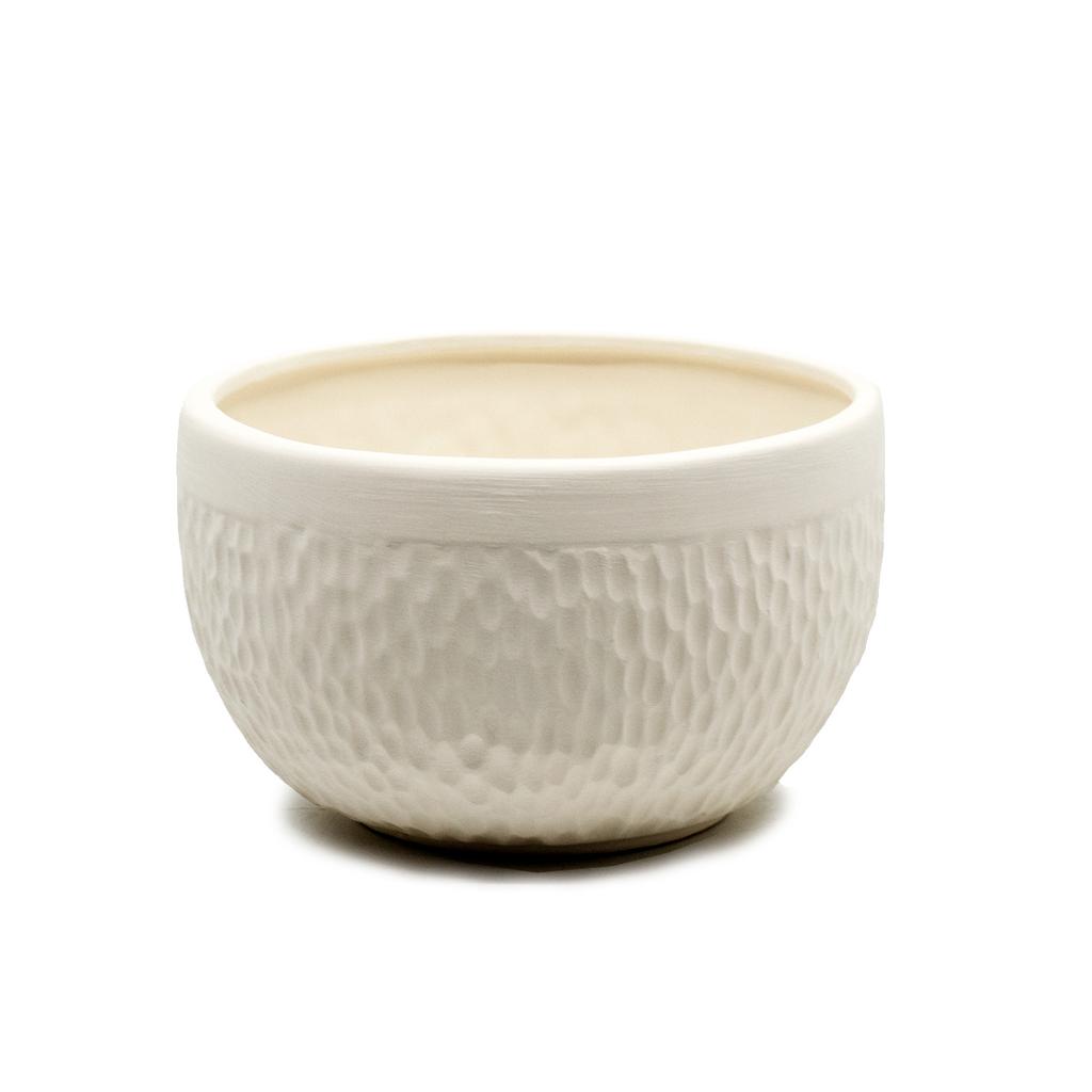 Dimpled Bowl (#2157)	3.5H x 5.5D
