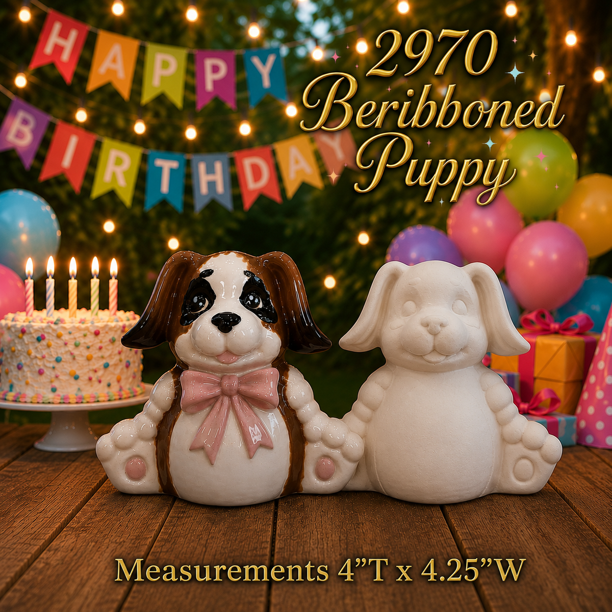 3009 Baribboned Puppy