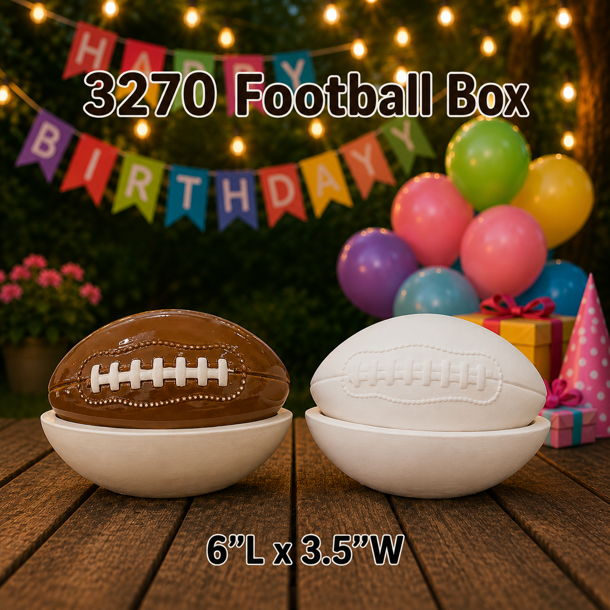 3250 Football Box