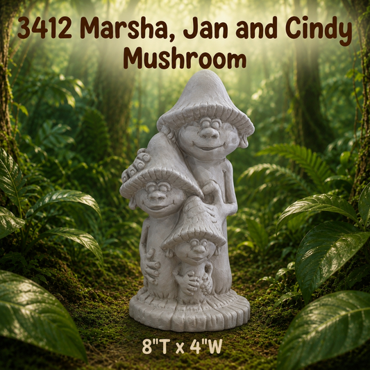 3412 Marsha, Jan and Cindy Mushroom
