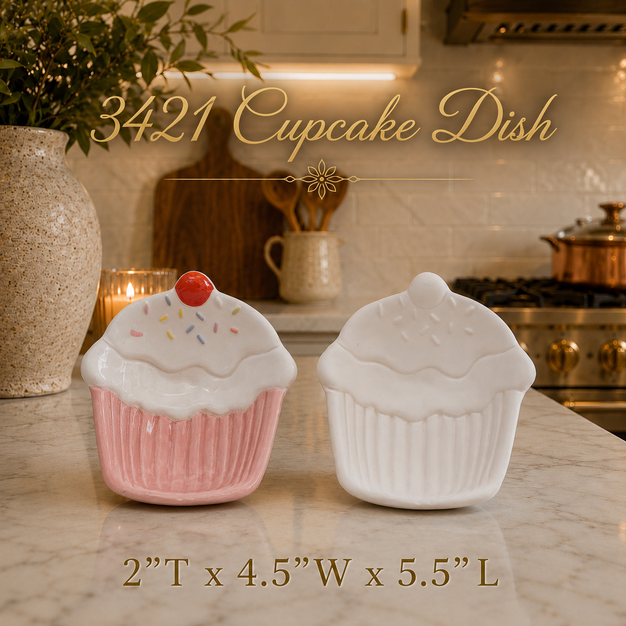 3421 Cupcake Dish