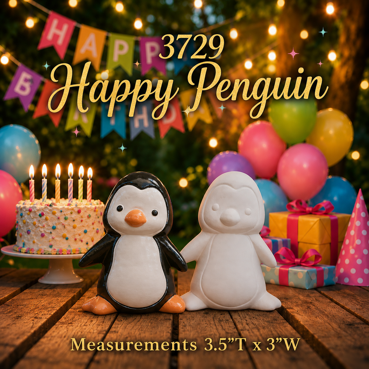 3729 Happy Penguin