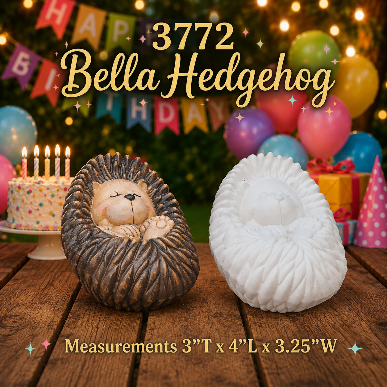 3772 Bella Hedgehog