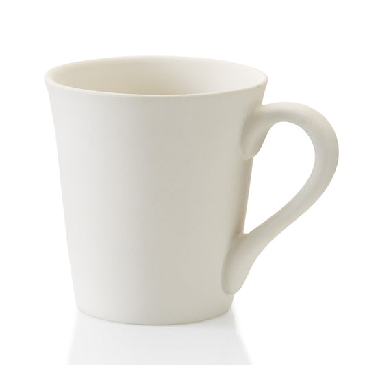 Cone/Flare Mug (#4004)	4.25D x 4.5H