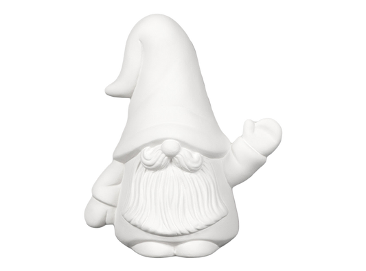 41 High Five Gnome 4"L x 6-1/2"W x 7"H