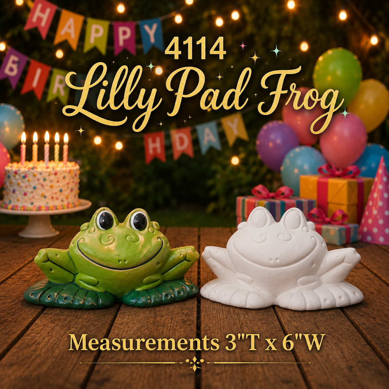 4114 Lilly Pad Frog