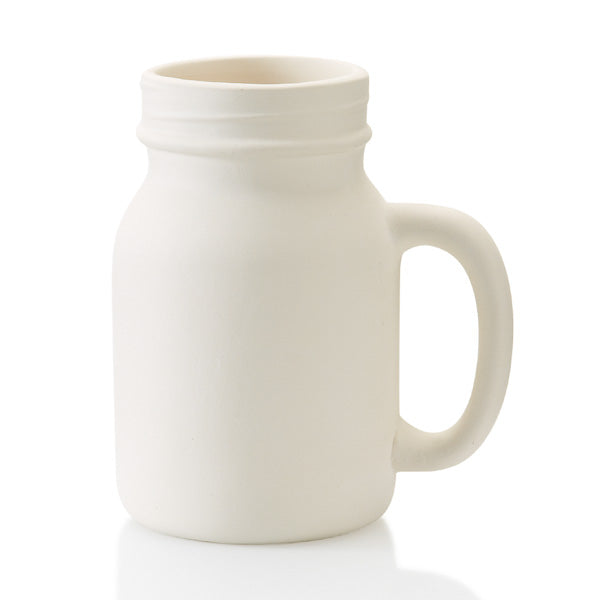 Jar Mug (#4164)	5.25H x 3.5D 16oz