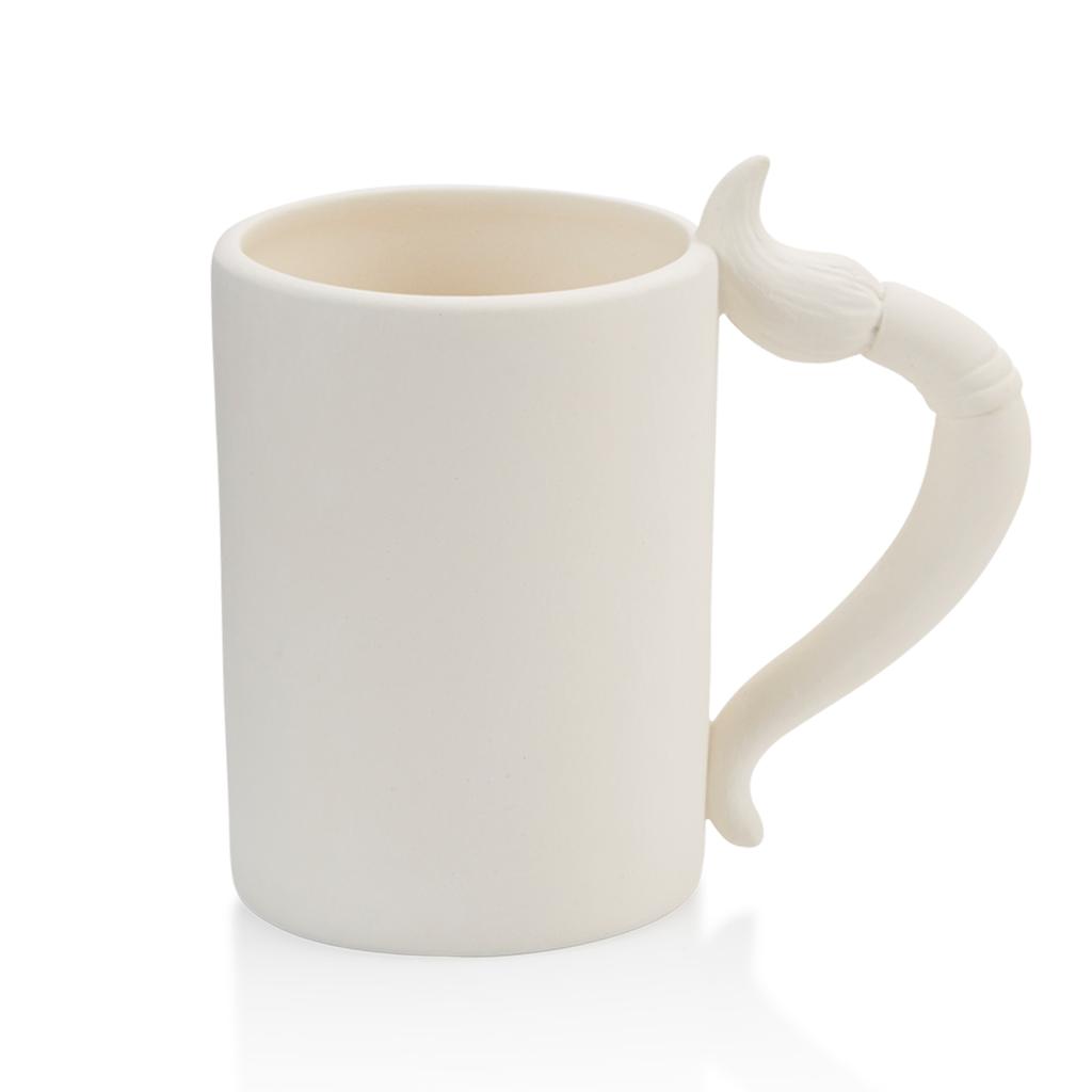 Paint Brush Mug (#4225)	4.5Hx3.5D
