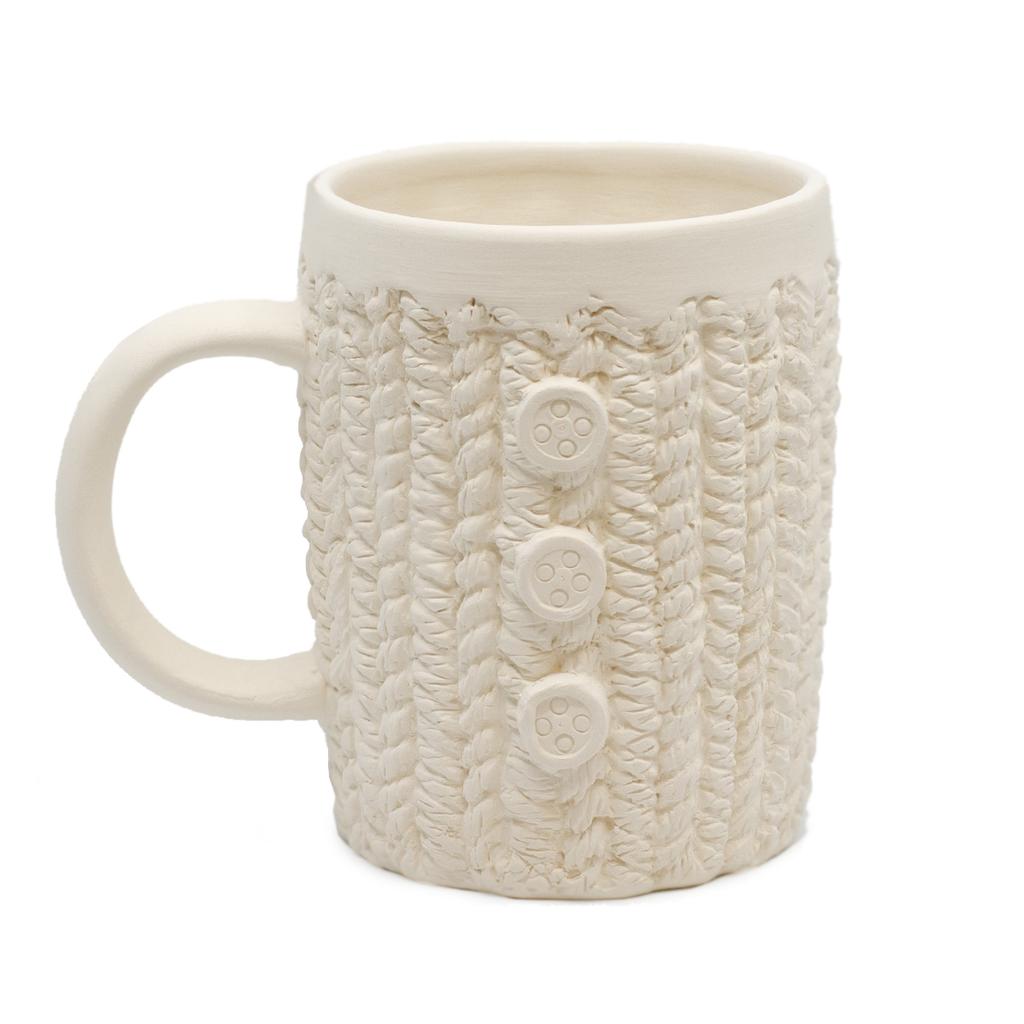 Comfy Sweater Mug (#4232)	4.5Hx3.25d 16oz