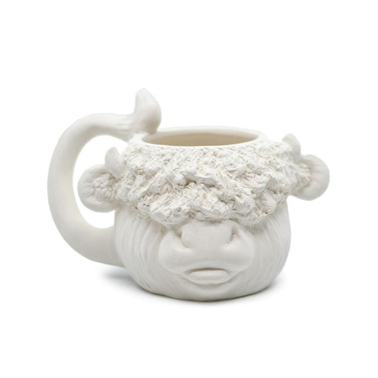 Highland Cow Mug (#4238)	4.5 H x 6 W