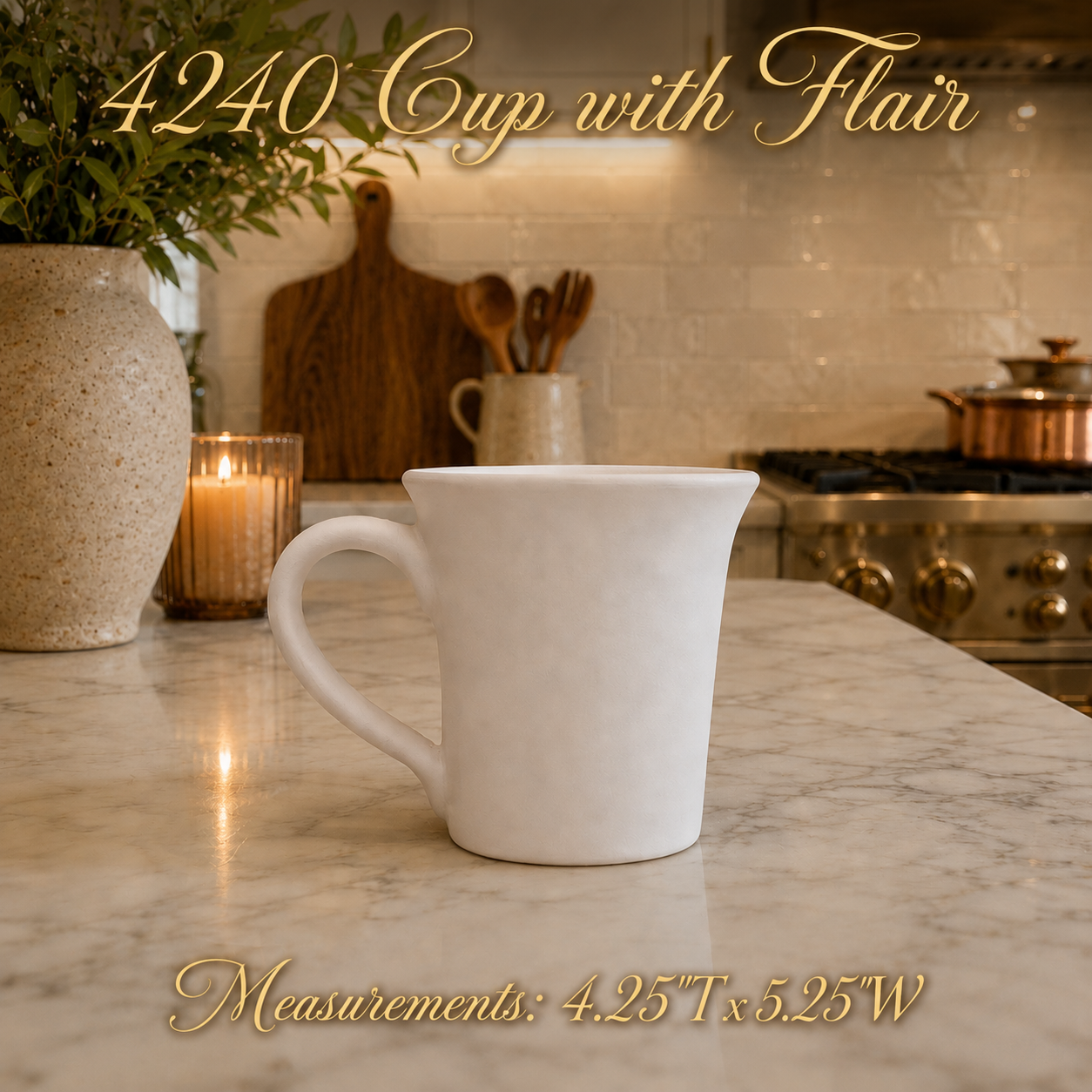 4240 Cup with Flair