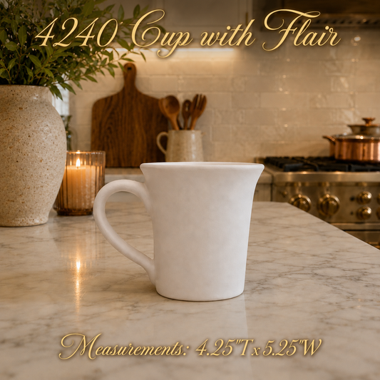 4240 Cup with Flair