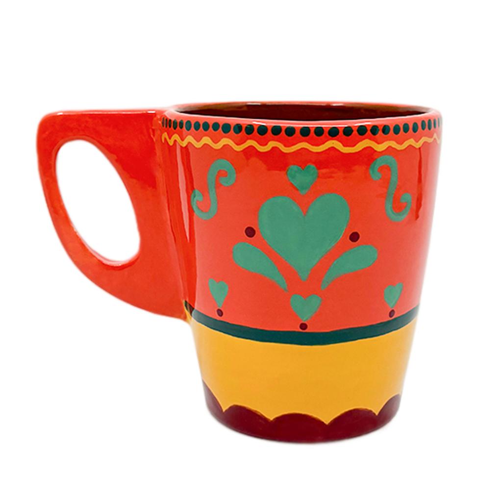 Rustic Moderno Mug (#4257)	4.75H x 4.25Dia