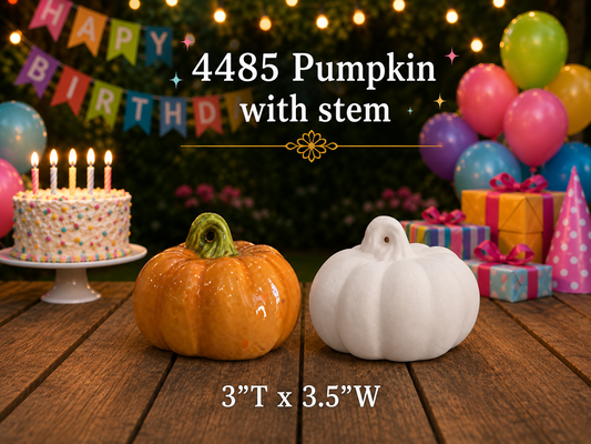 4485 Pumpkin with Stem
