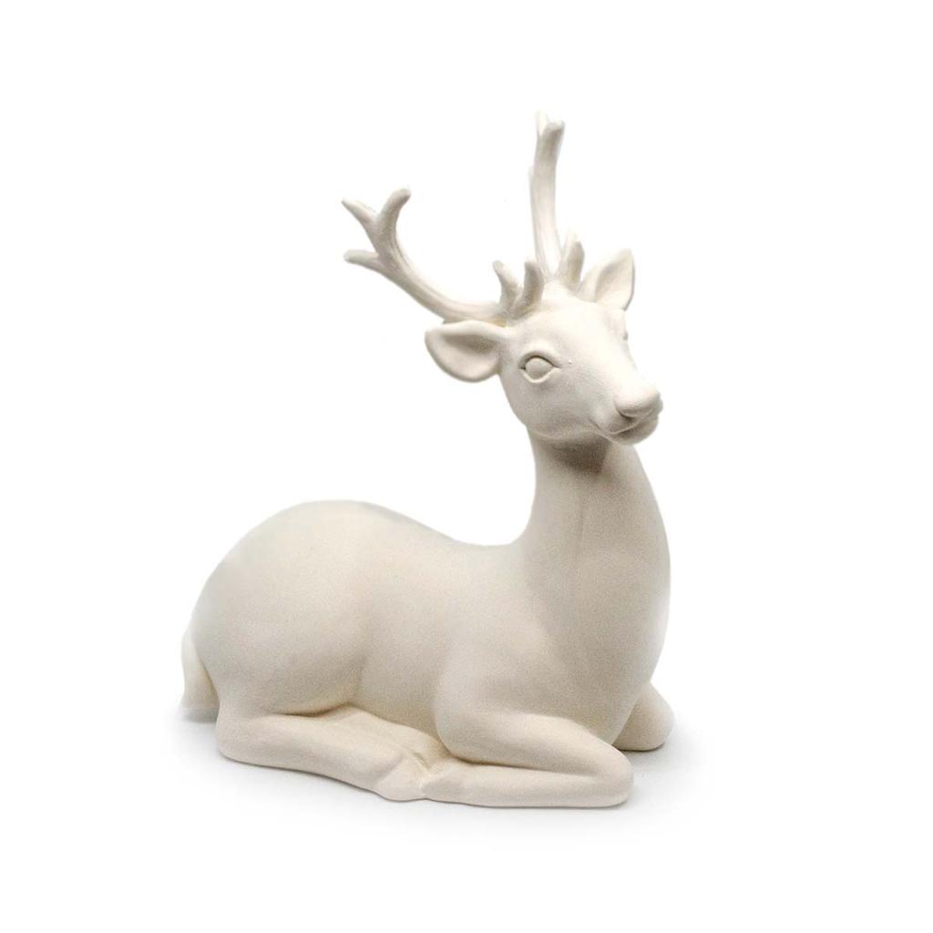 5387 Laying Reindeer 6.25L x 9H