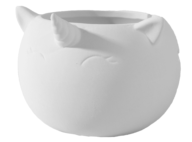 801	Unicorn Yarn Bowl	5 ¾" Dia. x 4 ¼" H