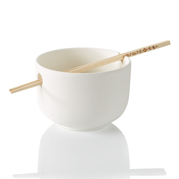 Noodle Bowl with Chopsticks (#2127)	5D x 3.5H