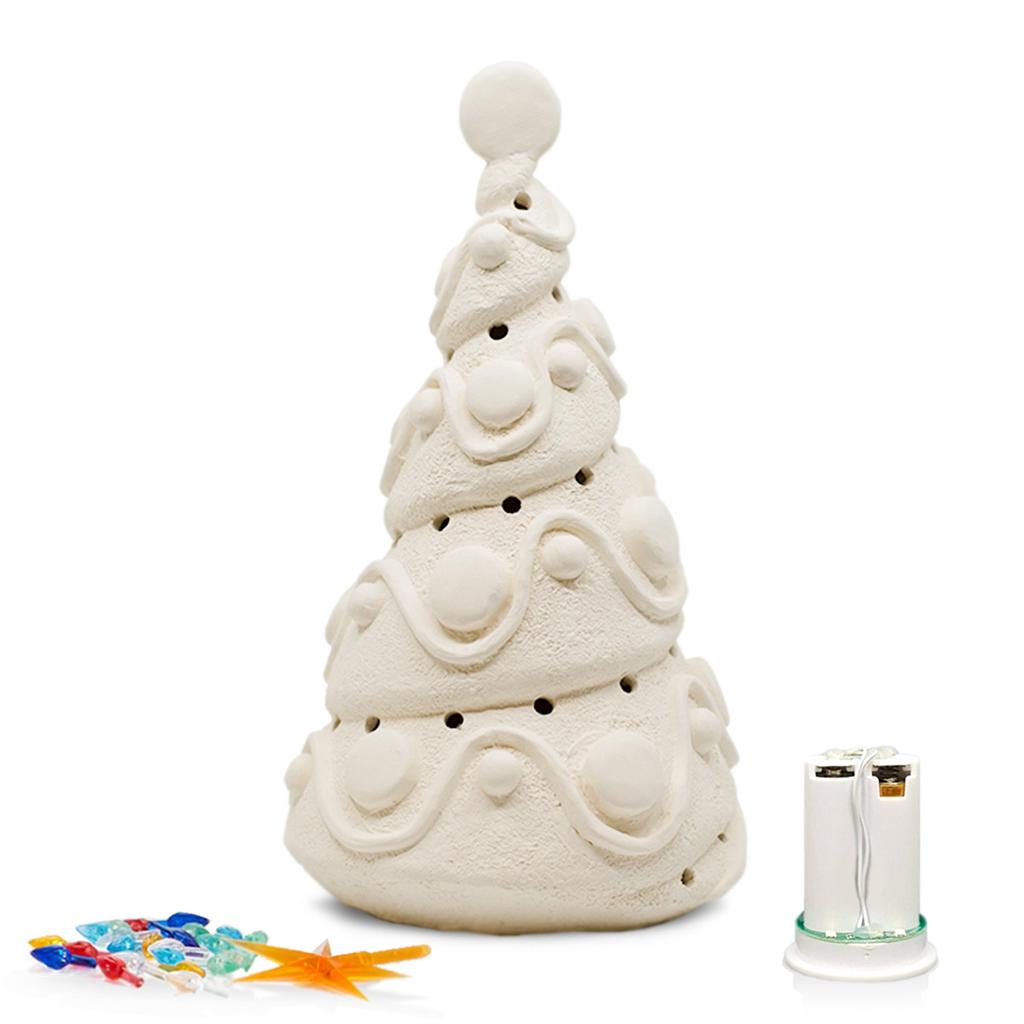 9" Gingerbread Tree Easy Bright (#5441)