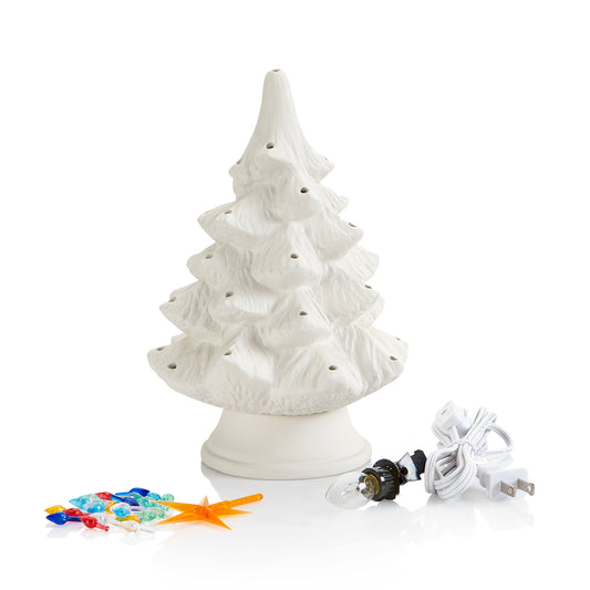 9" on base Christmas Tree - small (#5144)