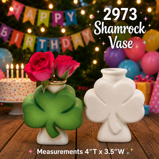 2973 Shamrock Vase