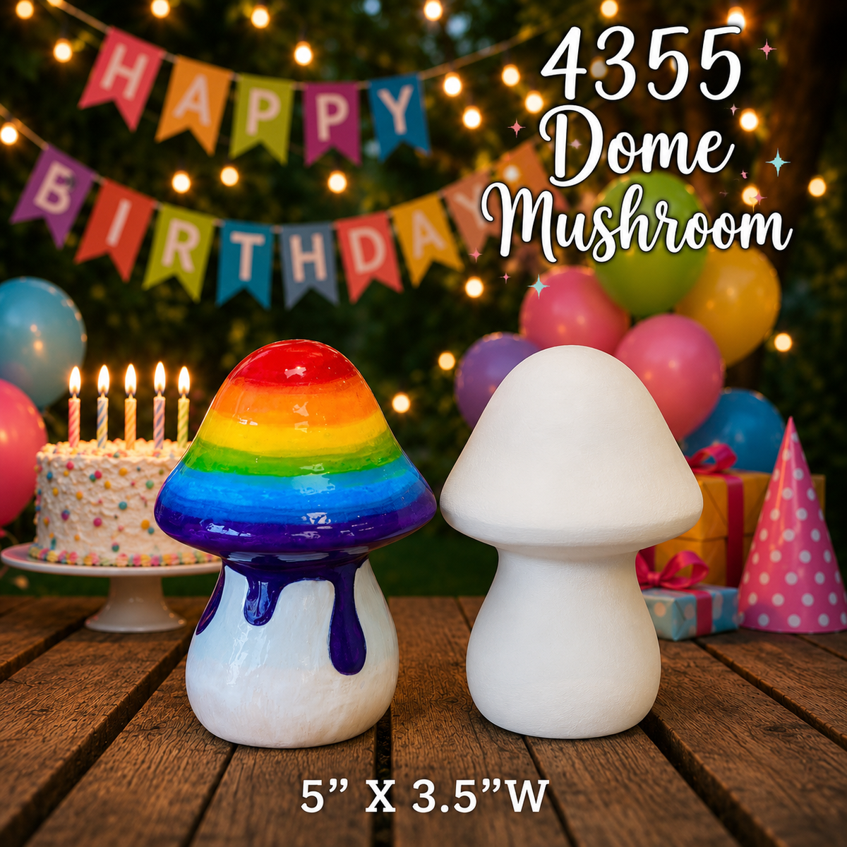 4352 Dome Mushroom