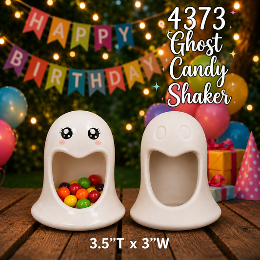 4373 Big Mouth Ghost Candy Shaker