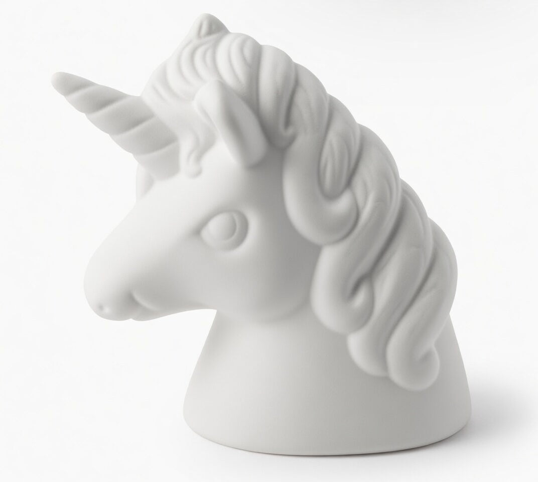 4184 Unicorn Bust