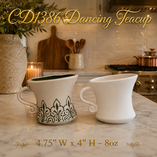 CD1373 Dancing Teacup