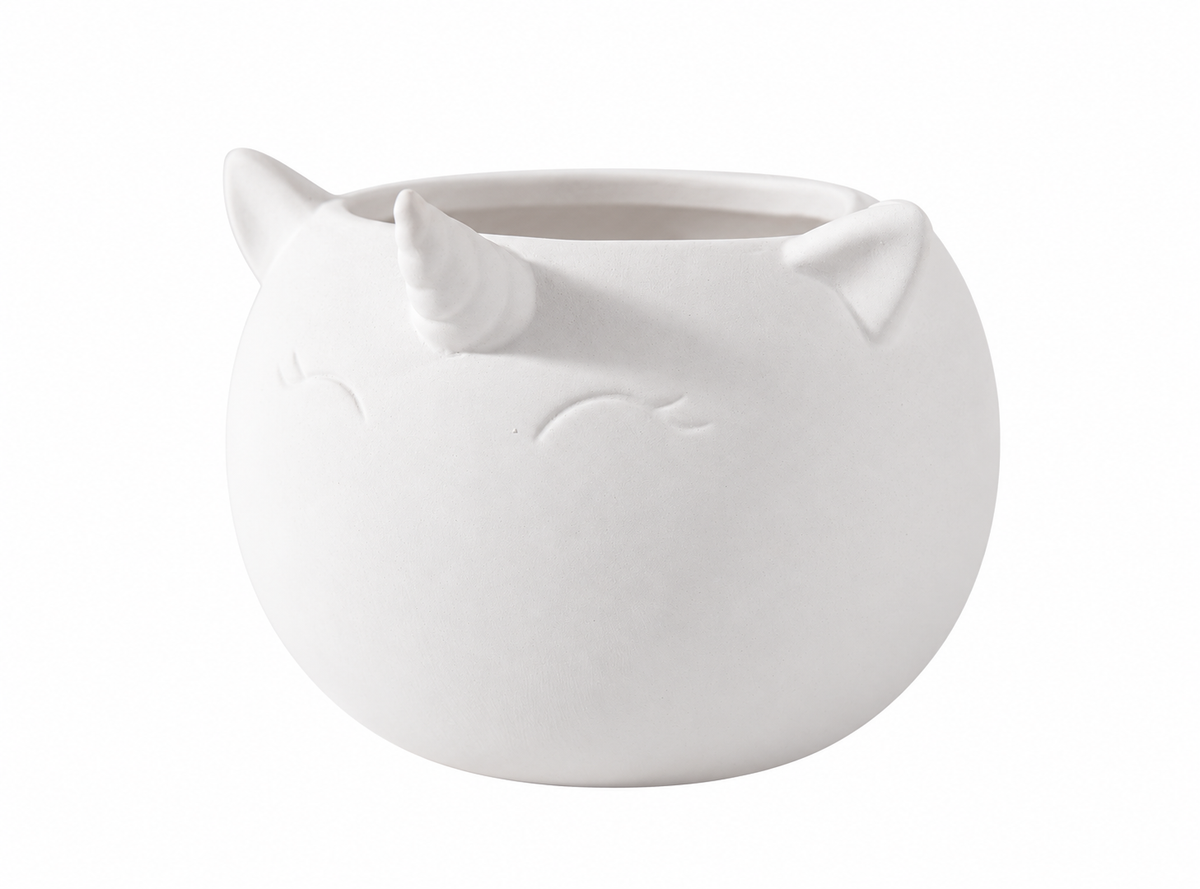 801	Unicorn Yarn Bowl	5 ¾" Dia. x 4 ¼" H